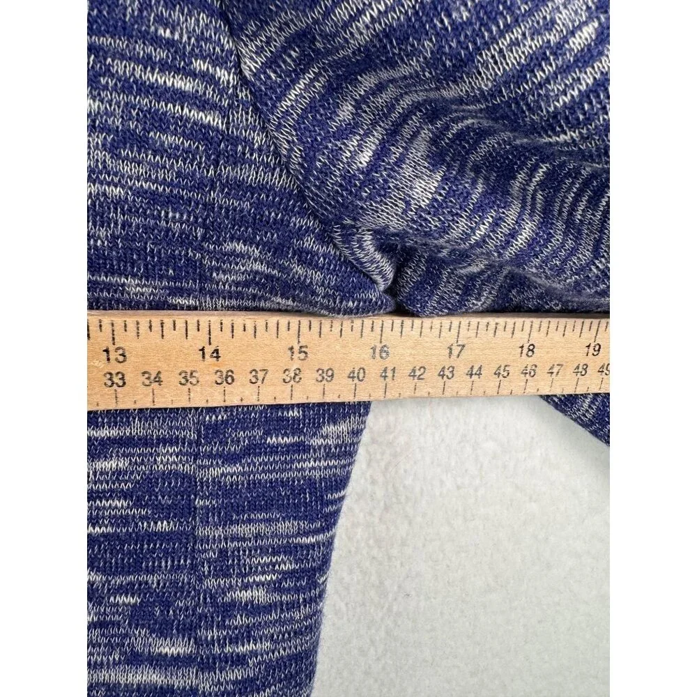 Wilfred Festin knit open front blazer blue career wool blend 90s‎ SZ 4